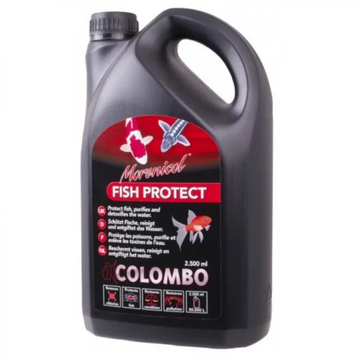Conditionneur d'eau poisson protecteur, COLOMBO BASSIN, modèle Fish Protect - 2.5L
