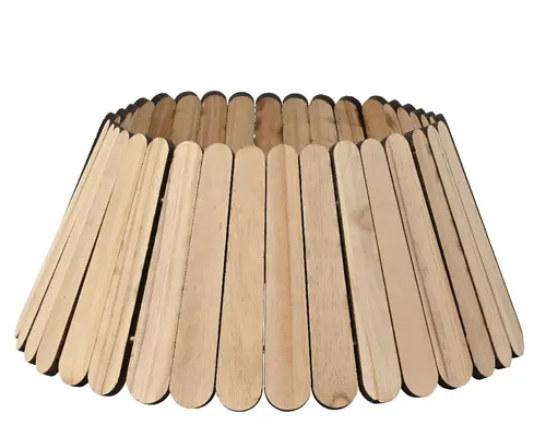 Cache-pied en bois pour sapin 180 cm - Ø 57 x H 28 cm