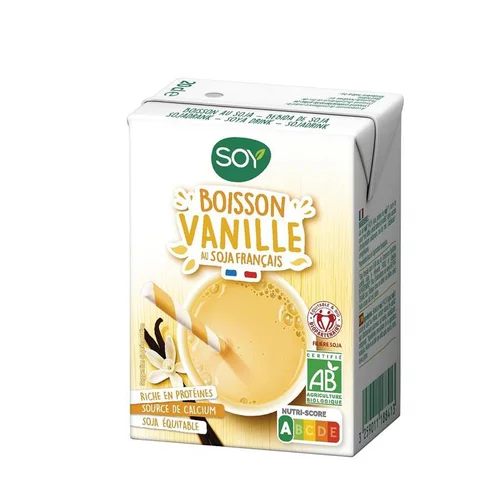 Biosoy boisson sojà à la vanille bio 3x20cl