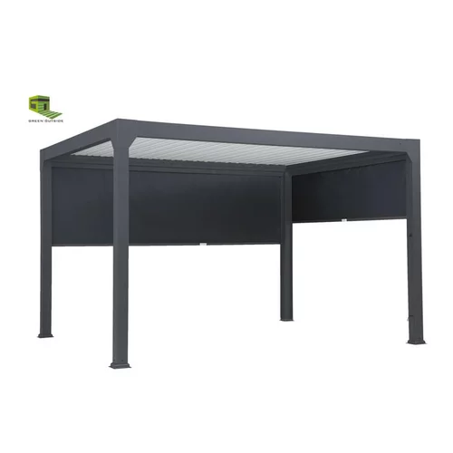 Rideau pour pergola gris sable Green Outside Actual - 3 m
