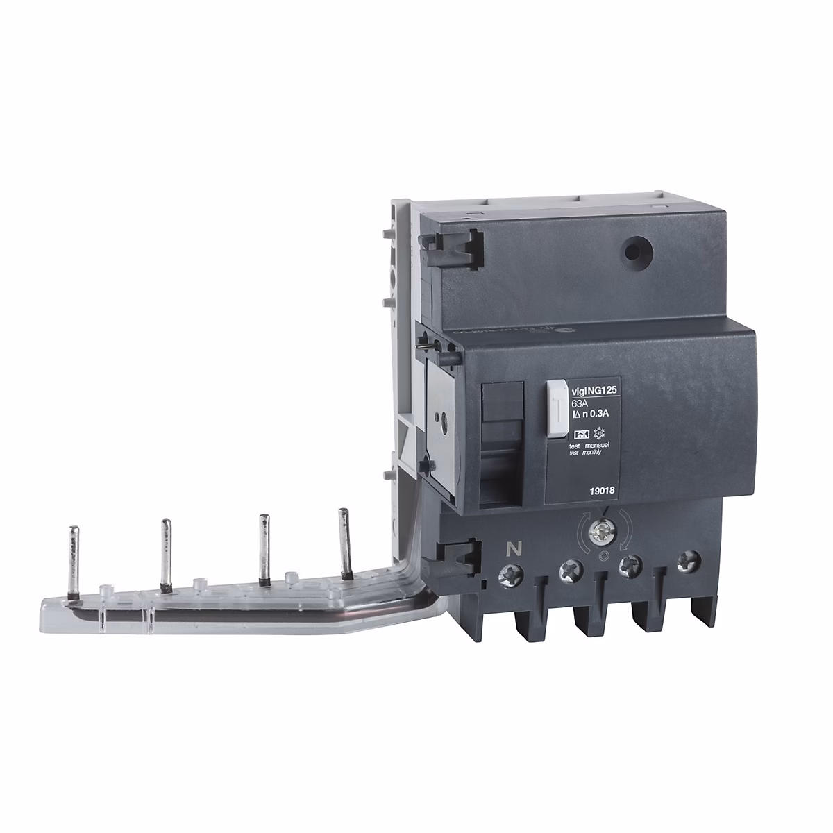19018 Ng125 Vigi Ng125 – Bloc Différentiel | 63a | 4p | 230...415v | 300ma | Schneider Electric
