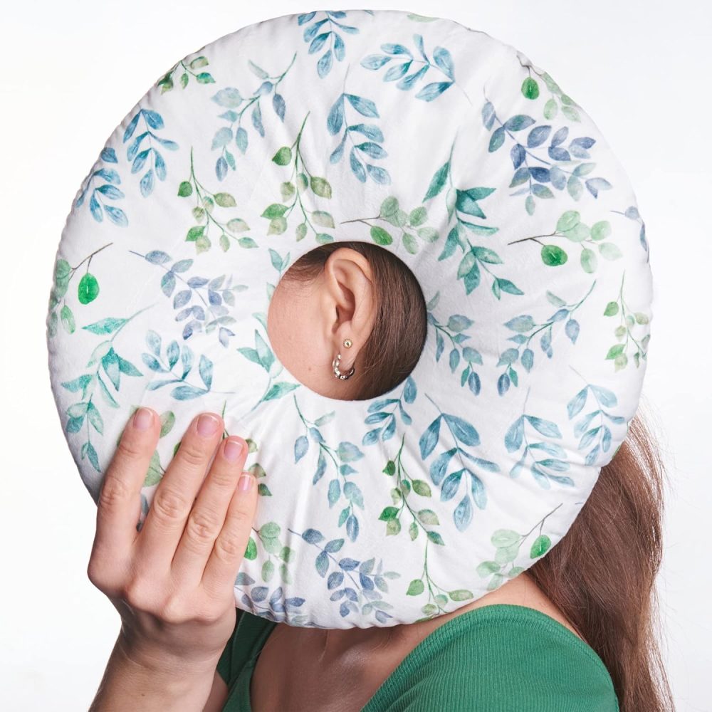 Oreiller Avec Trou Soulage Douleur Des Oreilles - Oreiller De Piercing Dormir Sur Côté