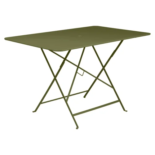 Table pliante Bistro coloris vert en acier Fermob - 37 x 57 x 74 cm