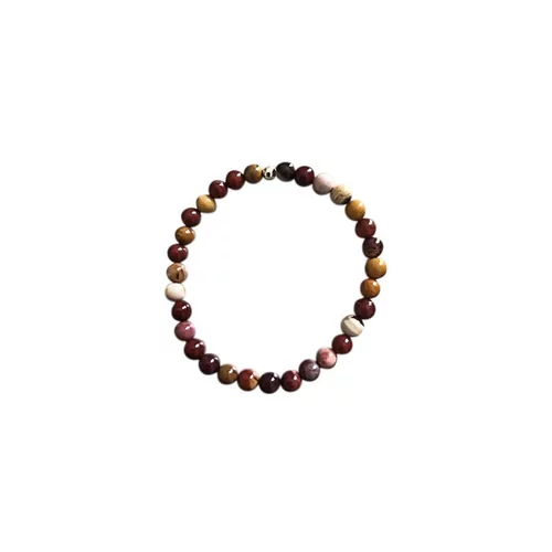 Bracelet jaspe mokaïte 8mm