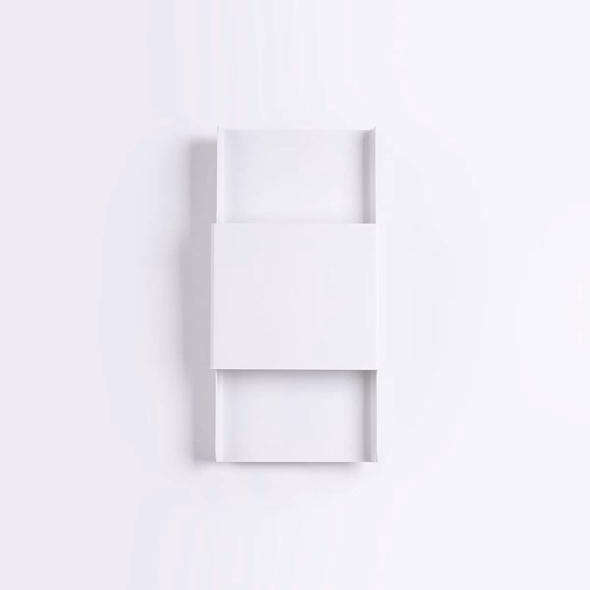 Applique murale en acier 2 ampoules 4000K – 20 × 7 × 40cm Sollux