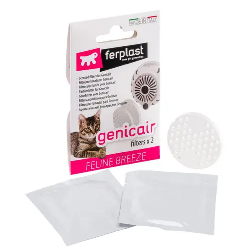 Filtres de remplacement pour Genicair coloris blanc Ferplast - x 2