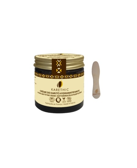 Karethic - Crème hydramatifiante Camomille Karité Poudre de riz - 50 ml