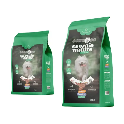 Croquettes chien adulte maxi Sa Vraie Nature dinde sardine