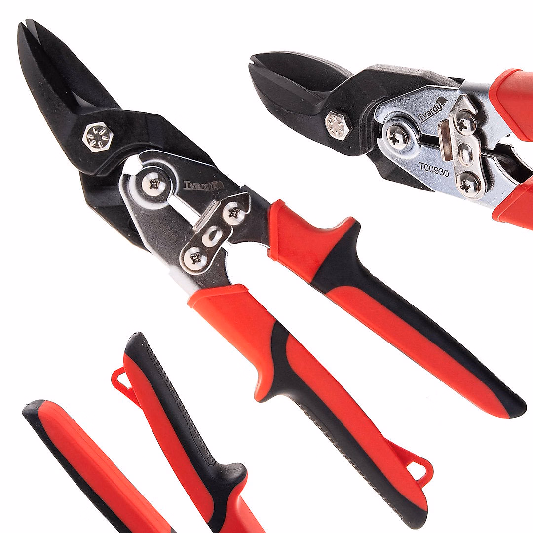 Pince et tenaille – Cisailles À Tôle Gauche 250 Mm CrV Tvardy Professionnelles Pour Métaux