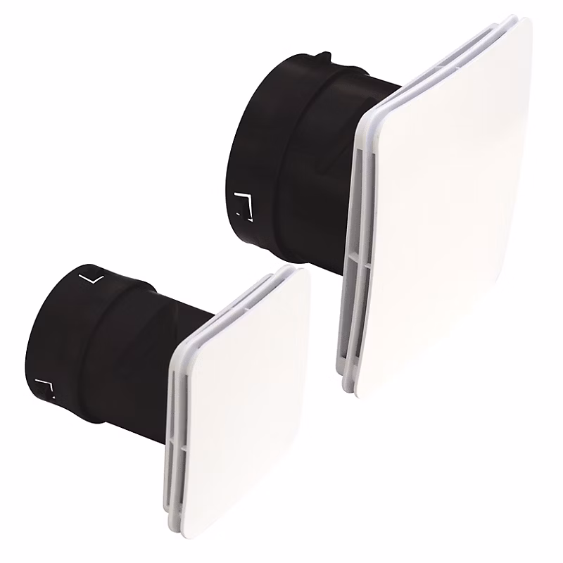 Bouche VMC extraction insufflation design AUREA avec manchette placo – Diamètre (mm) 125