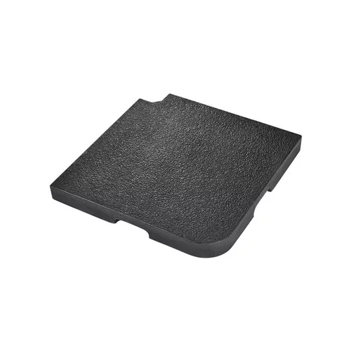 Dalle pour piètement de parasol déporté gris ardoise 49 x 49 x 6 cm - 30 kg