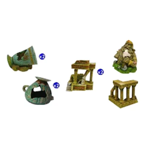 Figurine aqua ruine 10 cm