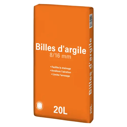 Billes d'argile 8/16 mm botanic® - 20 L