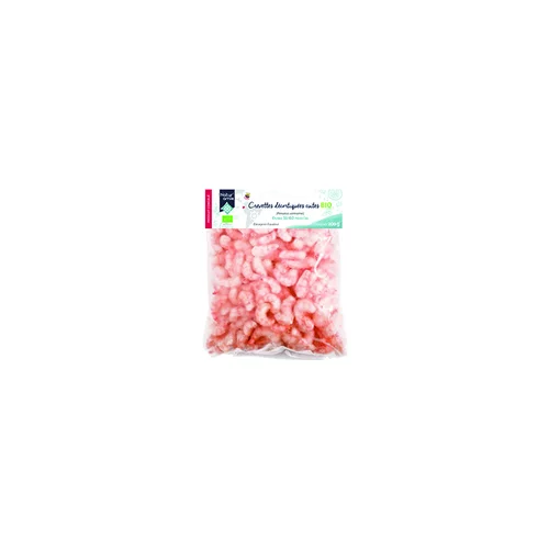 Crevettes cuites décortiquées surgelées bio Natur’amie - 200 g