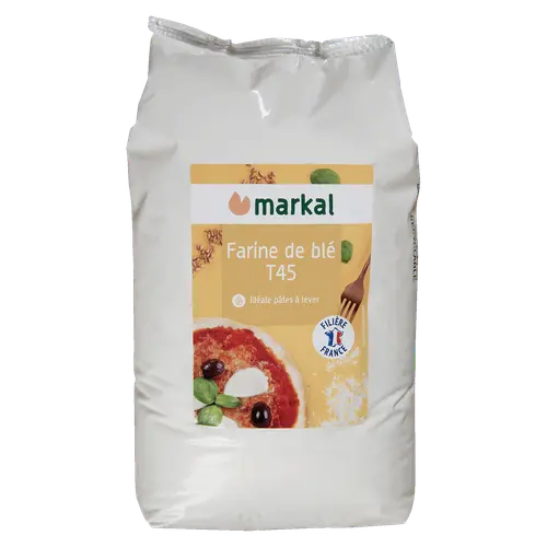 Farine type 45 bio Markal - 1 kg
