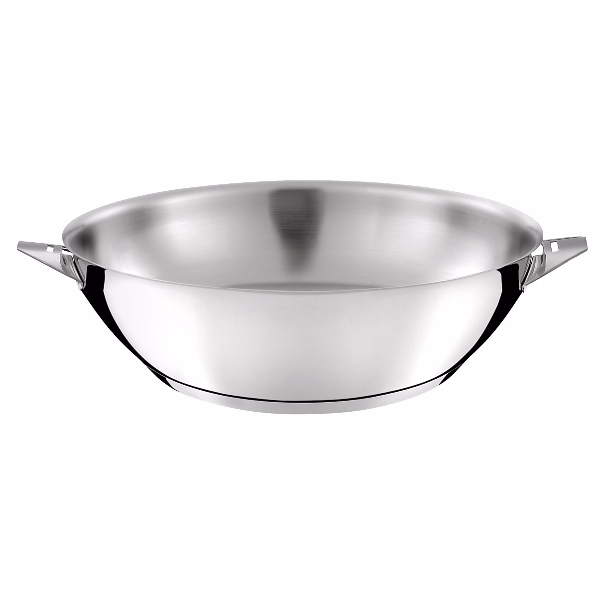 Eclipse – Wok en acier inoxydable diamètre 28 cm