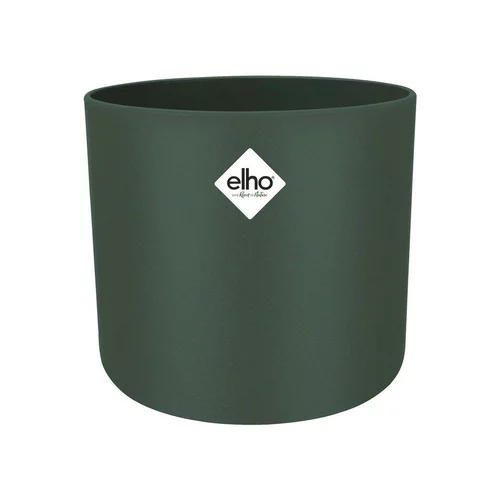 Cache pot vert leaf green Elho b.for soft - Ø 14 cm