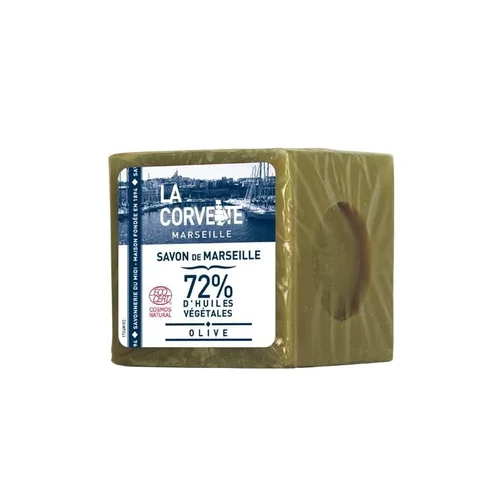 Cube de savon de Marseille olive sous film 500 g