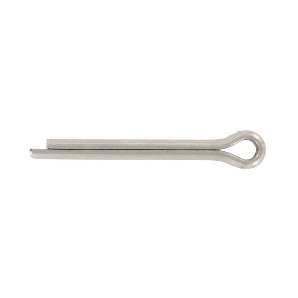 100 Goupilles Fendues D. 4 × 50 mm – DIN 94, Inox A4, D-Work