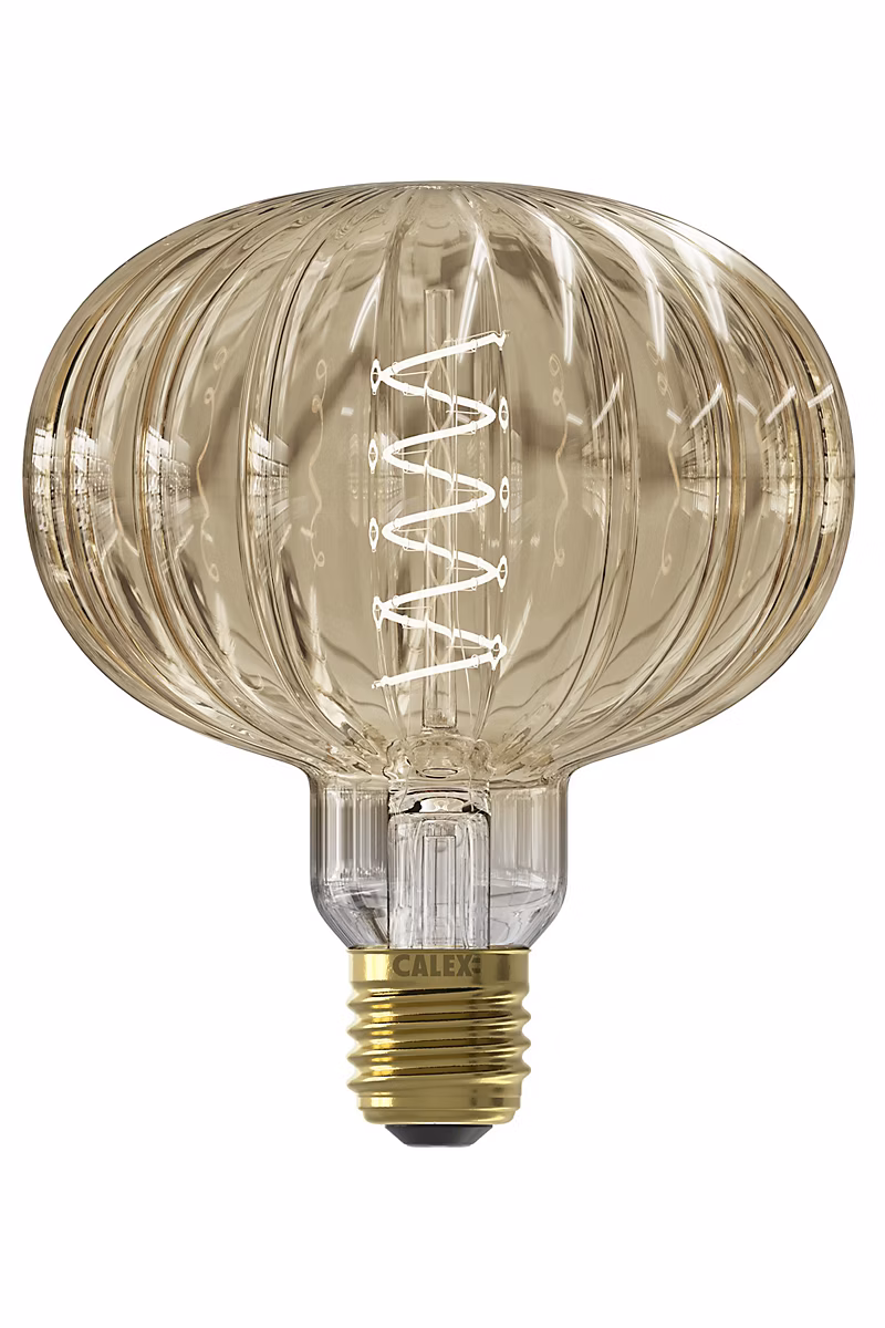 Ampoule LED à filament spirale E27 Pulse 240lm 4W blanc chaud ⌀12 – 5cm Calex