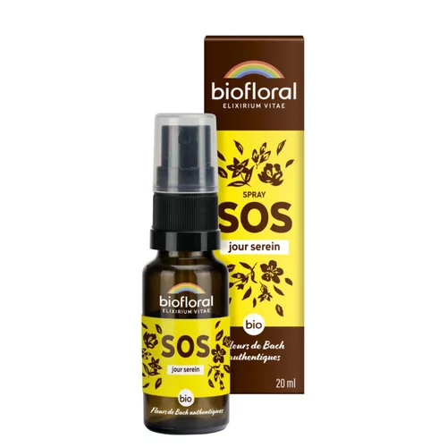 Complexe remède de secours Biofloral en spray de 20 ml