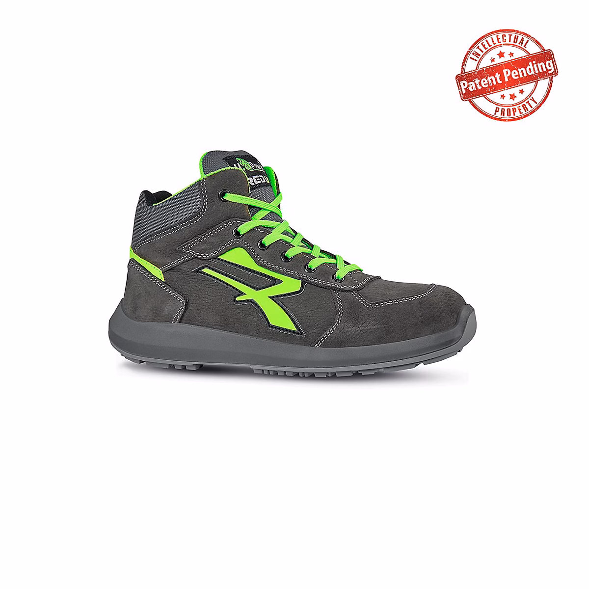 Chaussures de sécurité montantes ARIES S3 SRC ESD RU10134 Upower – cuir nubuck, embout alu, semelle anti-perforation
