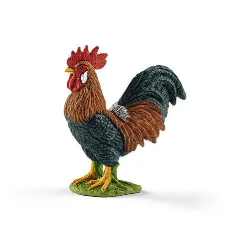 Figurine Coq Série Animaux de la ferme 2,8x6,2x6,6 cm