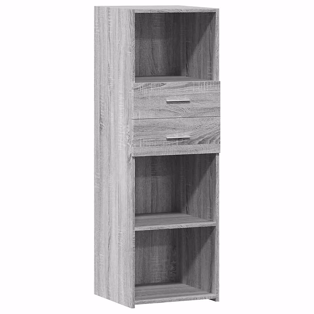 Buffet haut sonoma gris 40x42 – 5 × 124 cm bois d'ingénierie vidaXL