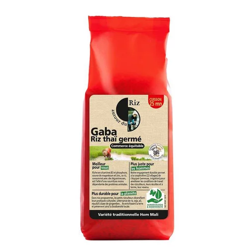 Riz germé Gaba bio 500g