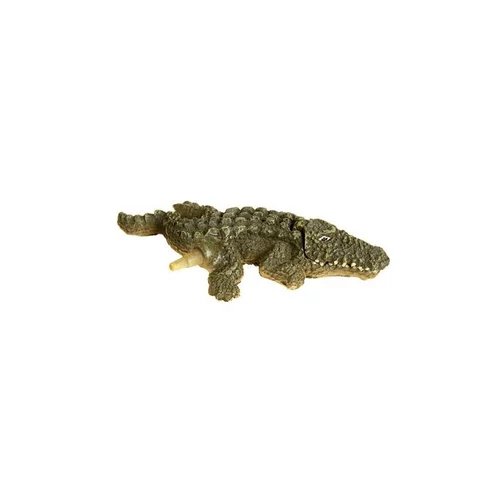 Diffuseur crocodile nano vert en polyrésine 11x6x1 cm