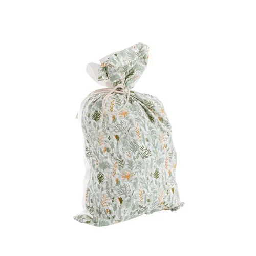 Sac semis coloris vert en coton - 50 x 80 cm
