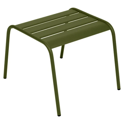 Repose Pieds Monceau coloris vert en acier Fermob - 59 x 48 cm