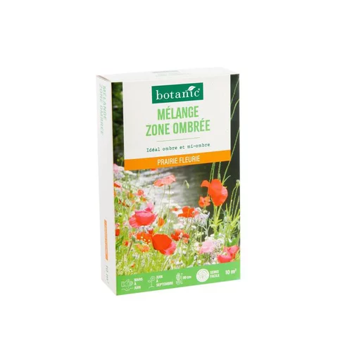 Mélange de graines pour zone ombragée botanic® - graines à semer (10 m²)
