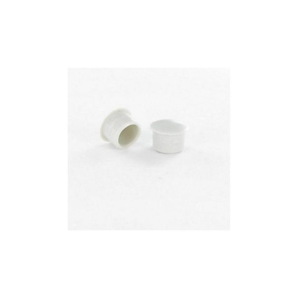 Bouchon Diamètre du corps 13 Diamètre de tête: 16 Longueur sous tête 8.5 RAL9010 blanc pur – 1 pièce