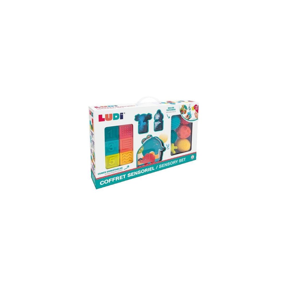 LUDI Coffret d'éveil sensoriel Ludi multicolore – Solutions extérieures