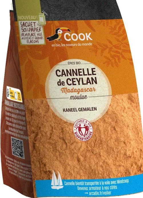 Cannelle moulue bio Cook - 100 g