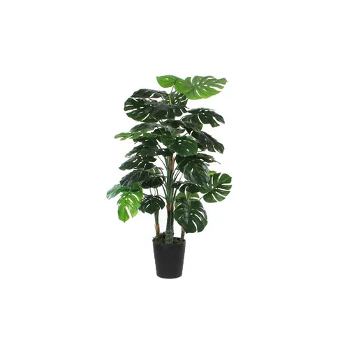 Monstera vert plante artificielle en pot H 140 x Ø 80 cm