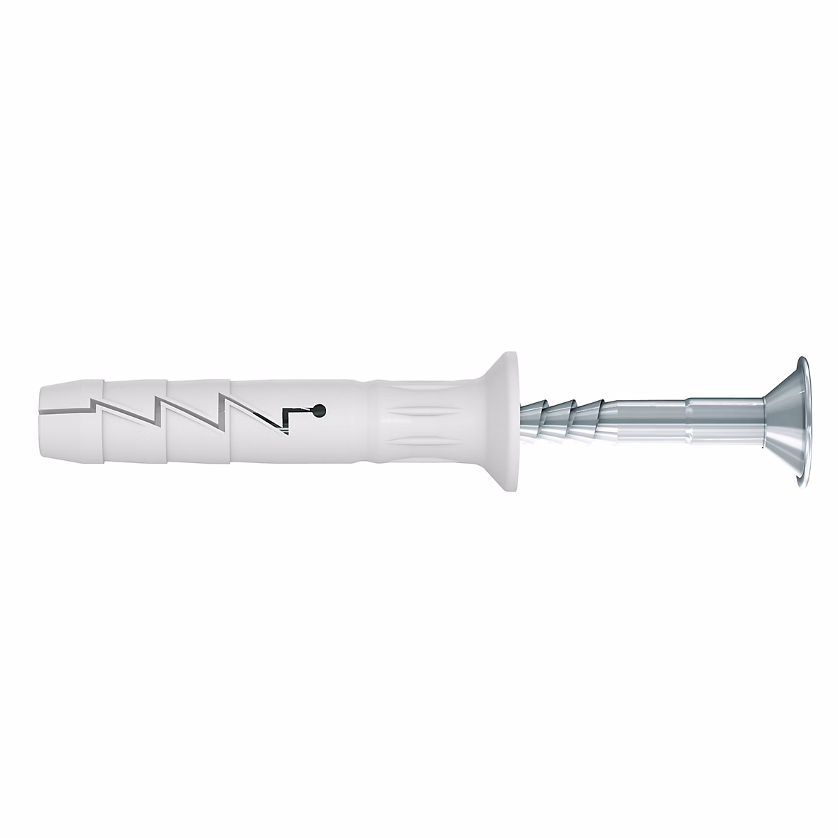 50 chevilles à frapper Diall nylon CS PZ Ø8 × 60mm