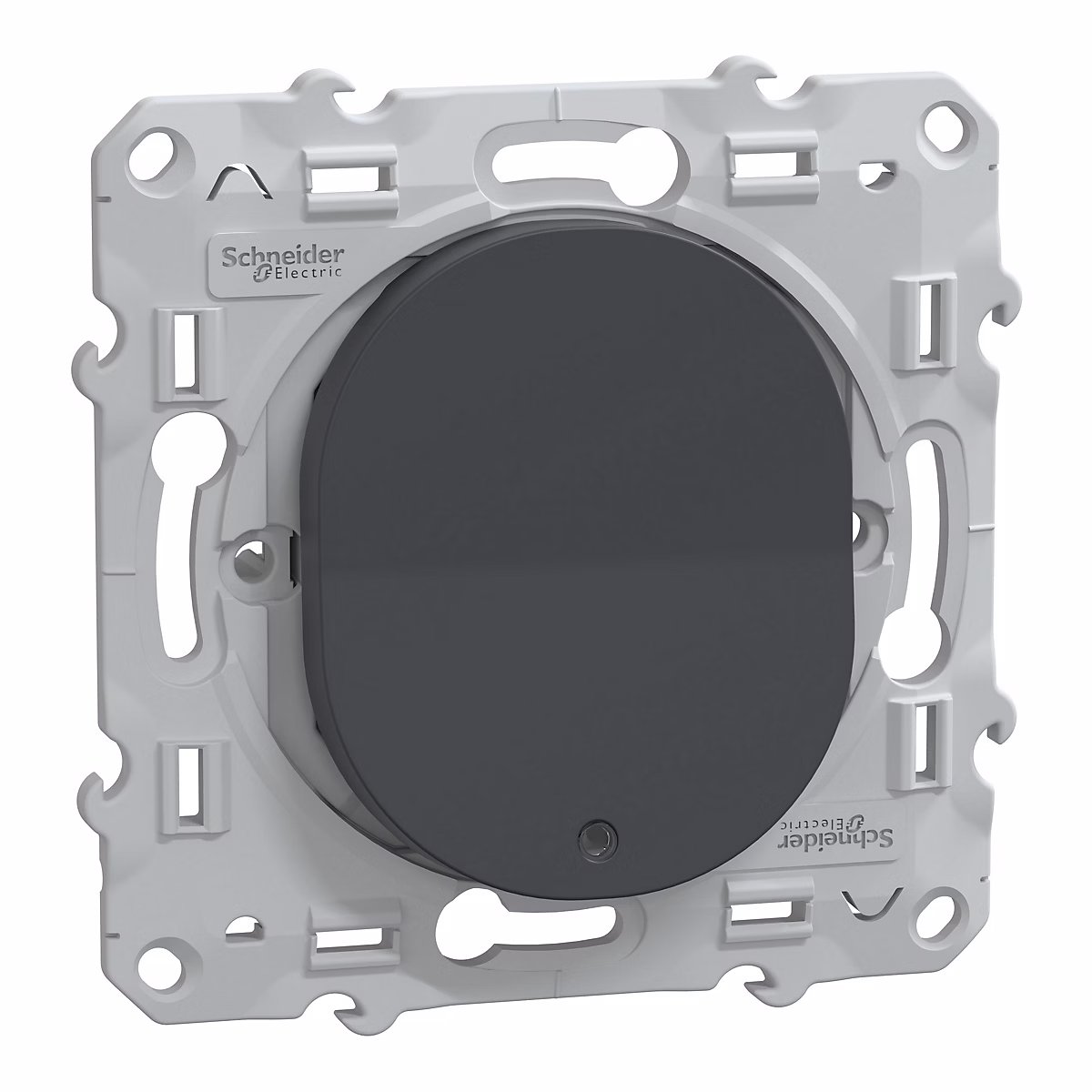 Interrupteur va – et | vient lumineux ou témoin Schneider Electric Ovalis anthracite