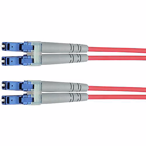 Câble de raccordement fibre optique multimode OM3 LC mâle – mâle 2 | 00 m | turquoise.