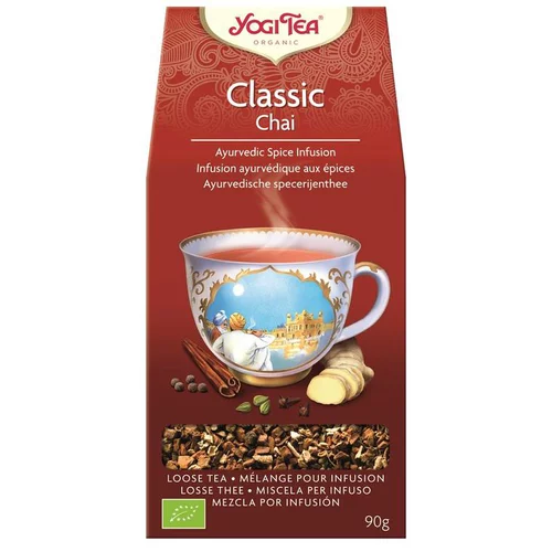 Yogi tea classic chai vrac en pochon marron de 90 g