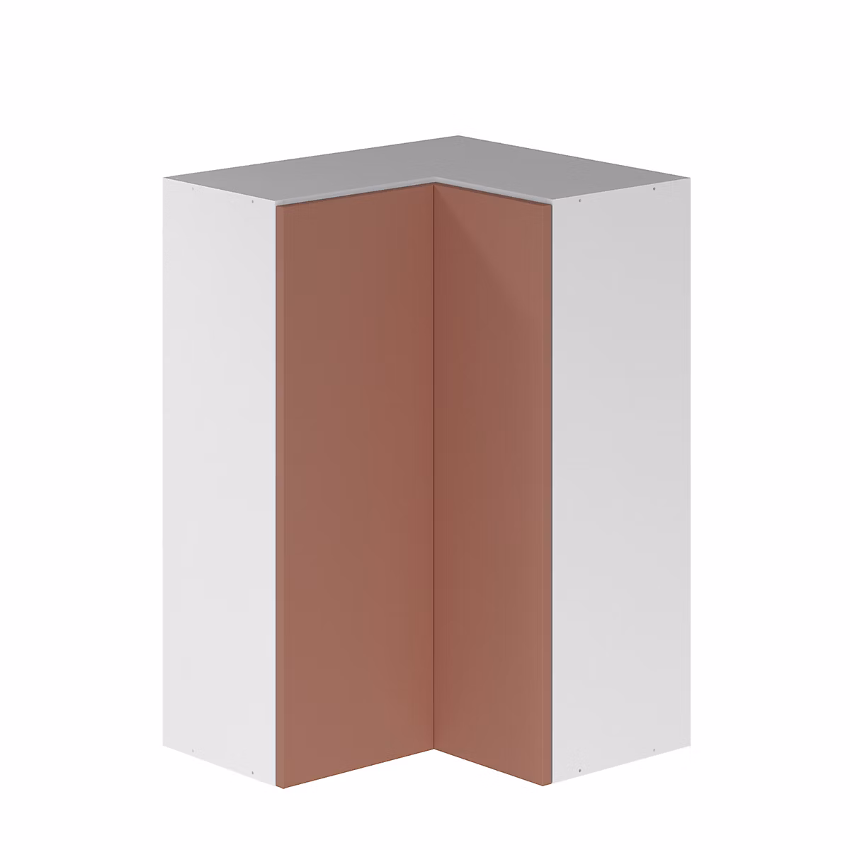 Façade de cuisine – Façade de meuble haut d'angle cuisine Palma terracotta l.30 cm x H.92 cm