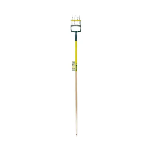 Grattoir oscillant à manche en bois avec émietteur Leborgne NaturOvert - 150 cm