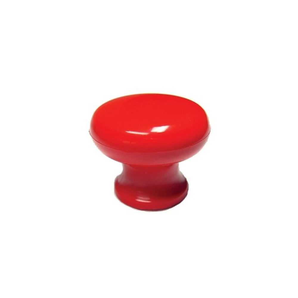 Bouton plastique diamètre 30mm rouge – SELECT HARDWARE, 114212