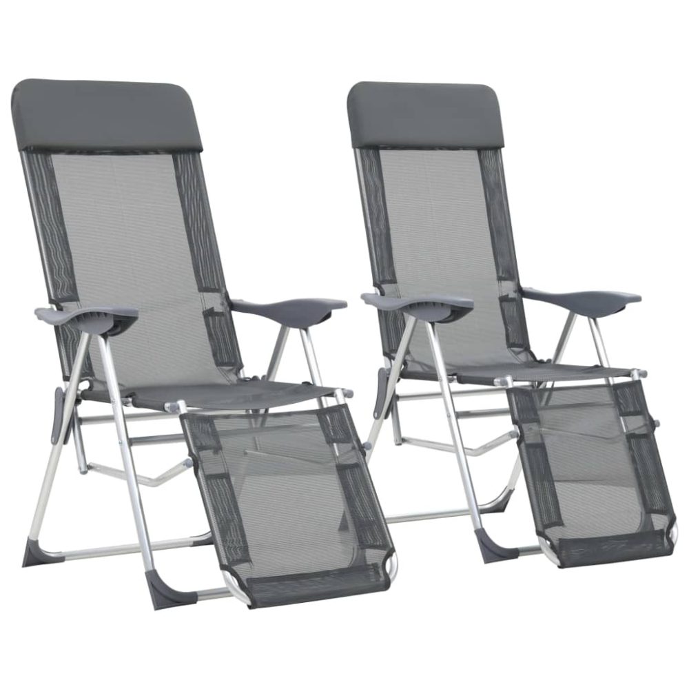 vidaXL Chaises de camping pliantes et repose – Mobilier de jardin