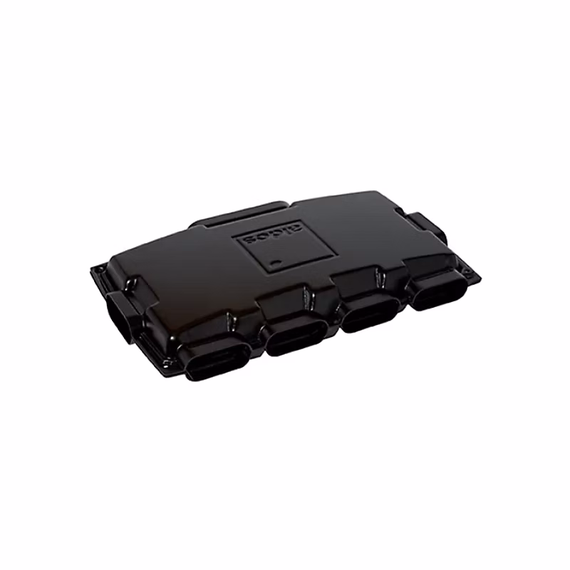 Caisson répartiteur VMC double flux 1 entrée D125 mm. 6 sorties D80 mm – ALDES, 11023049
