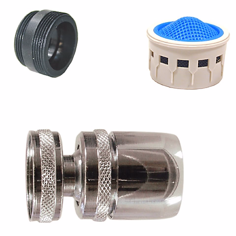 Aérateur sur rotule limiteur de débit 9 l/min Femelle 22 x 100 – Mâle 24 x 100 Noyon et Thiebault