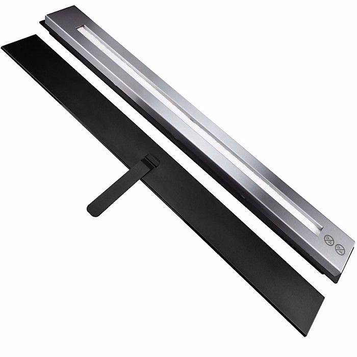 Brûleur de cheminée | DIVINA FIRE – 1 – 7 lt – Acier inoxydable – Autonomie 10 heures – L90 x P11 x H5 – 3