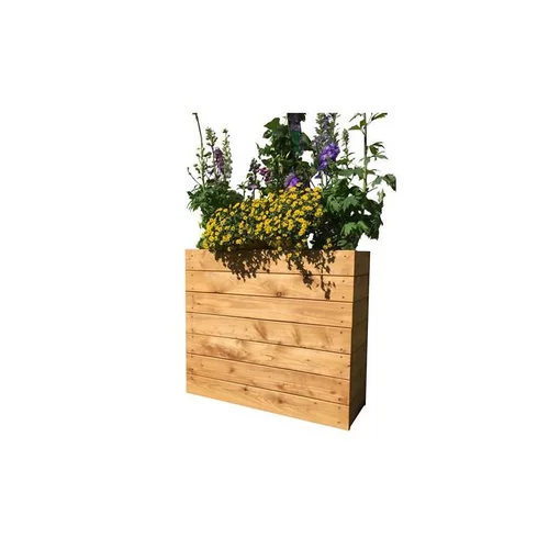 Bac City haut en mélèze huilé 80 x 29 x H 70 cm