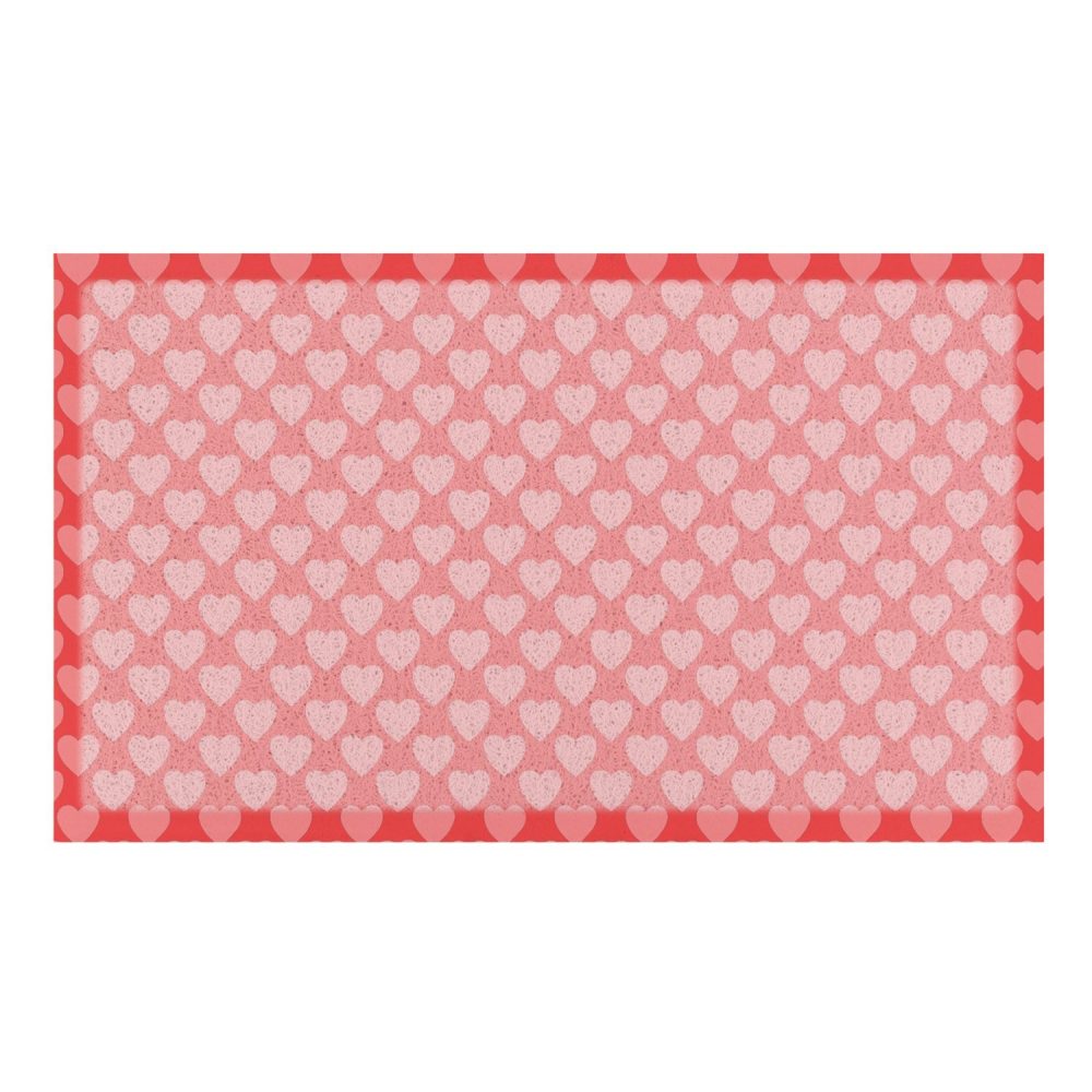 Paillasson Heart Patterns (70 x 40 cm) – Aménagement du jardin